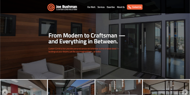 Joe Bushman Construction screenshot